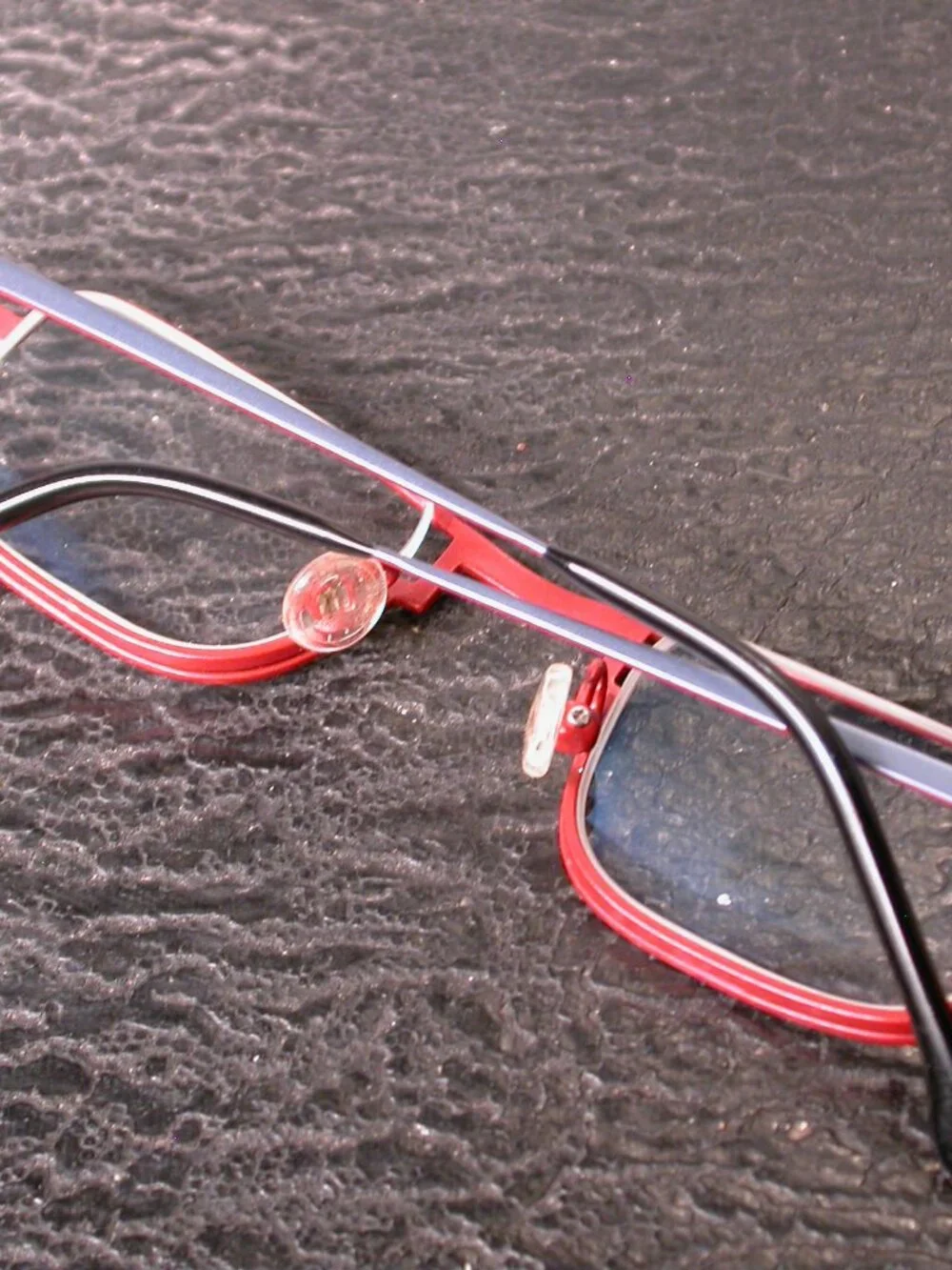 Authentic Anne et Valentin Lunettes Frames Dark Blue Eyeglasses Made in Japan